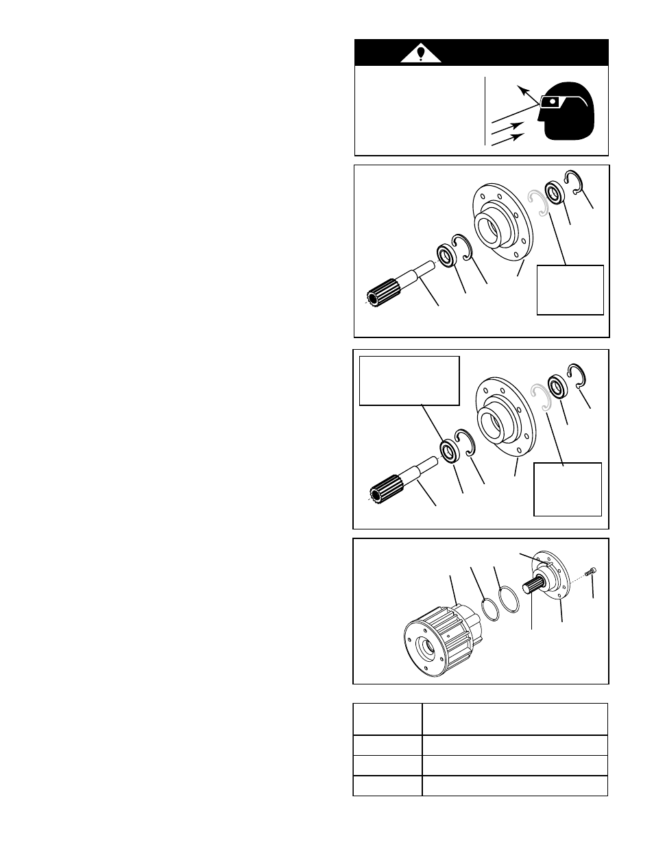 Warning | Nexen FMCE 625 801683 User Manual | Page 5 / 7
