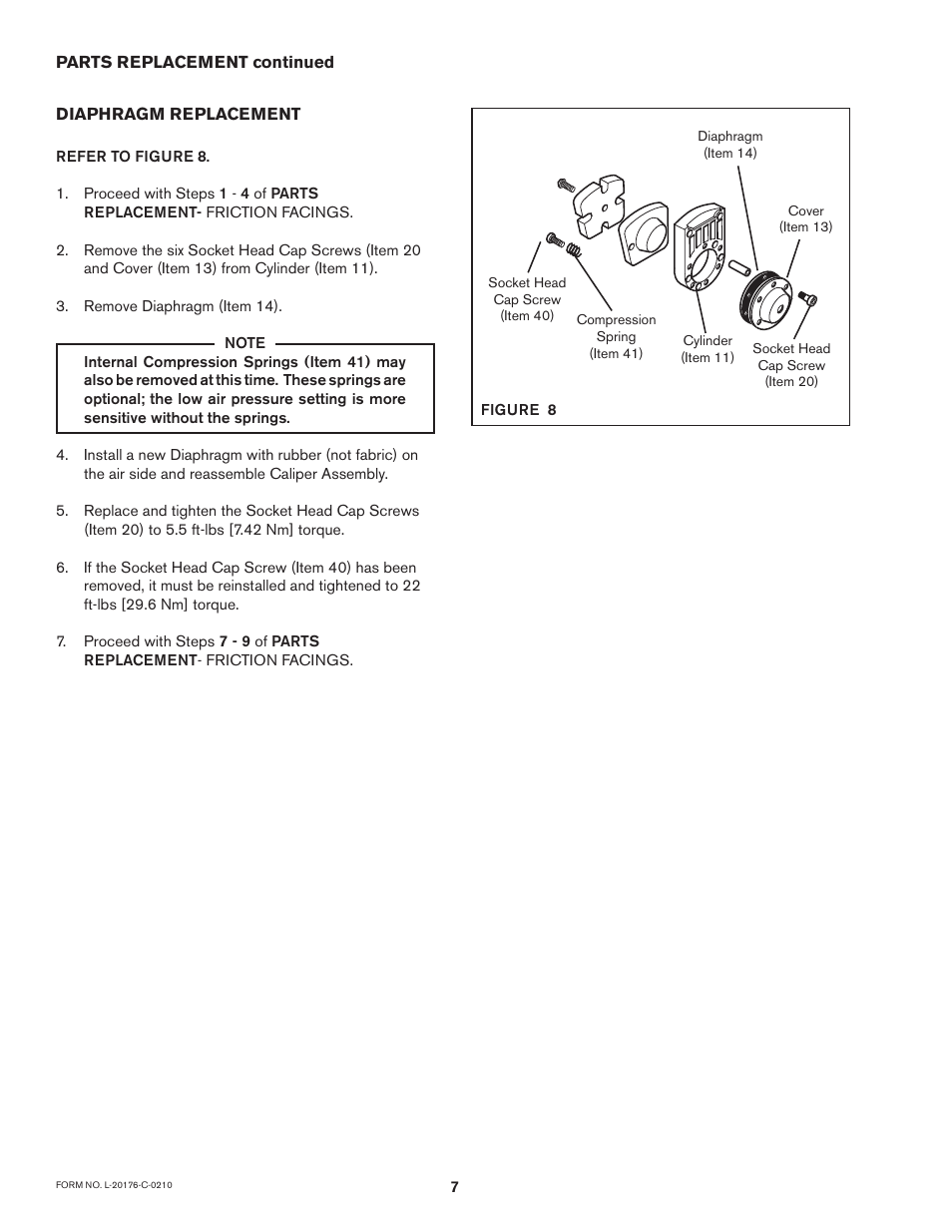 Nexen TCC-7 835197 User Manual | Page 10 / 13