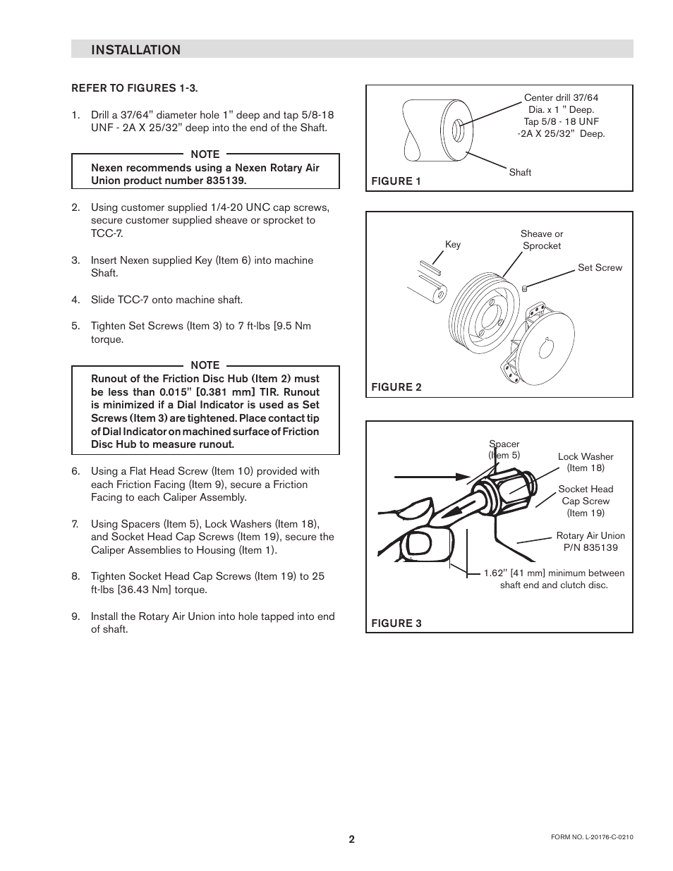 Nexen TCC-7 835197 User Manual | Page 5 / 13