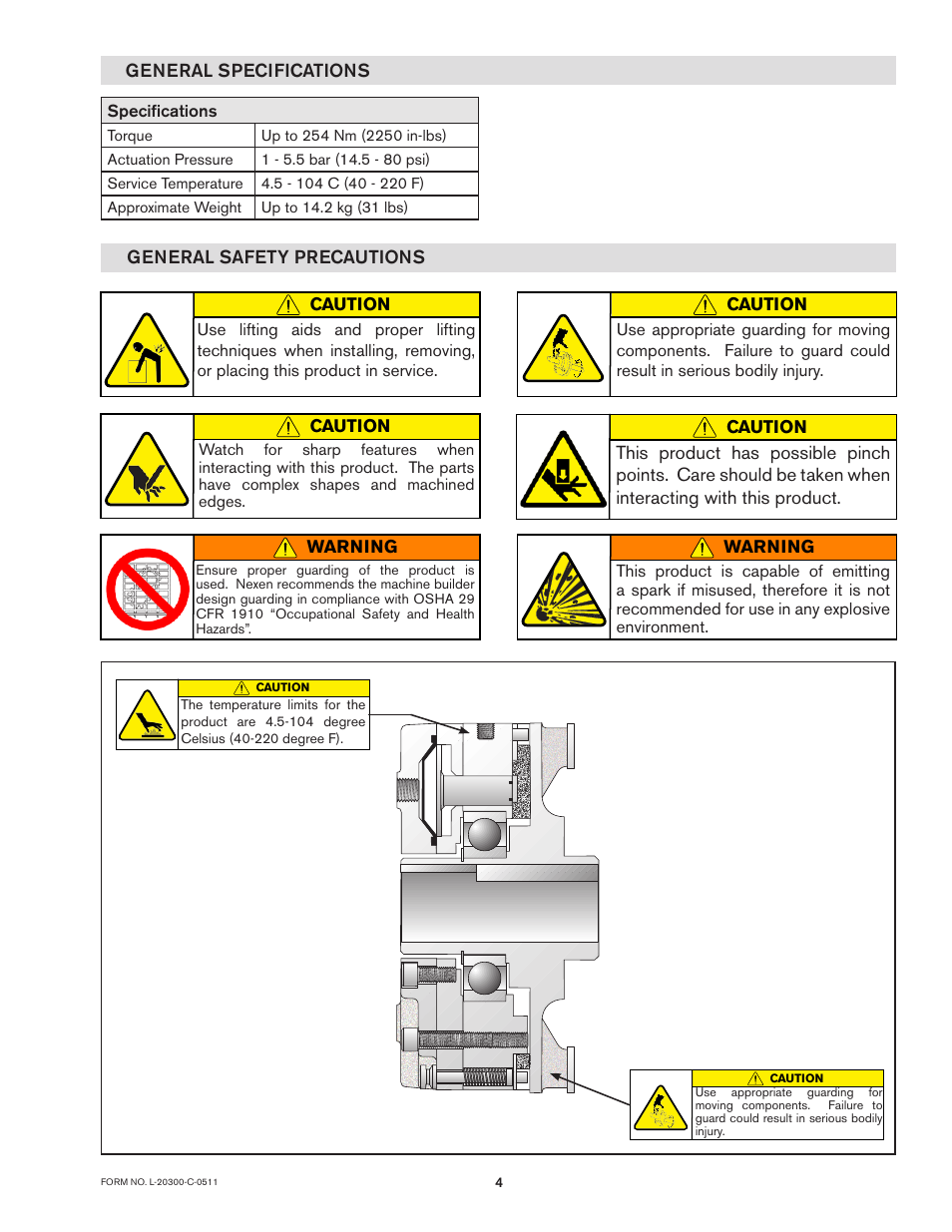 Nexen STB600 927239 User Manual | Page 4 / 13