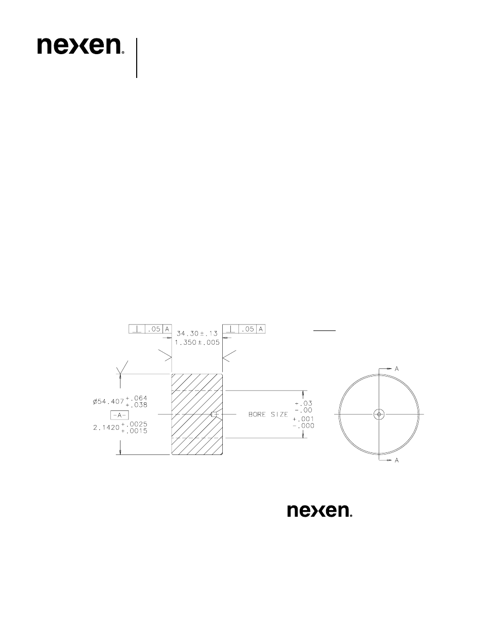 Nexen BTBA-10 927418 User Manual | 1 page