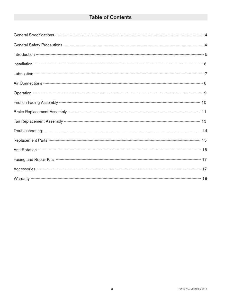 Nexen BTBA-10 927409 User Manual | Page 3 / 18