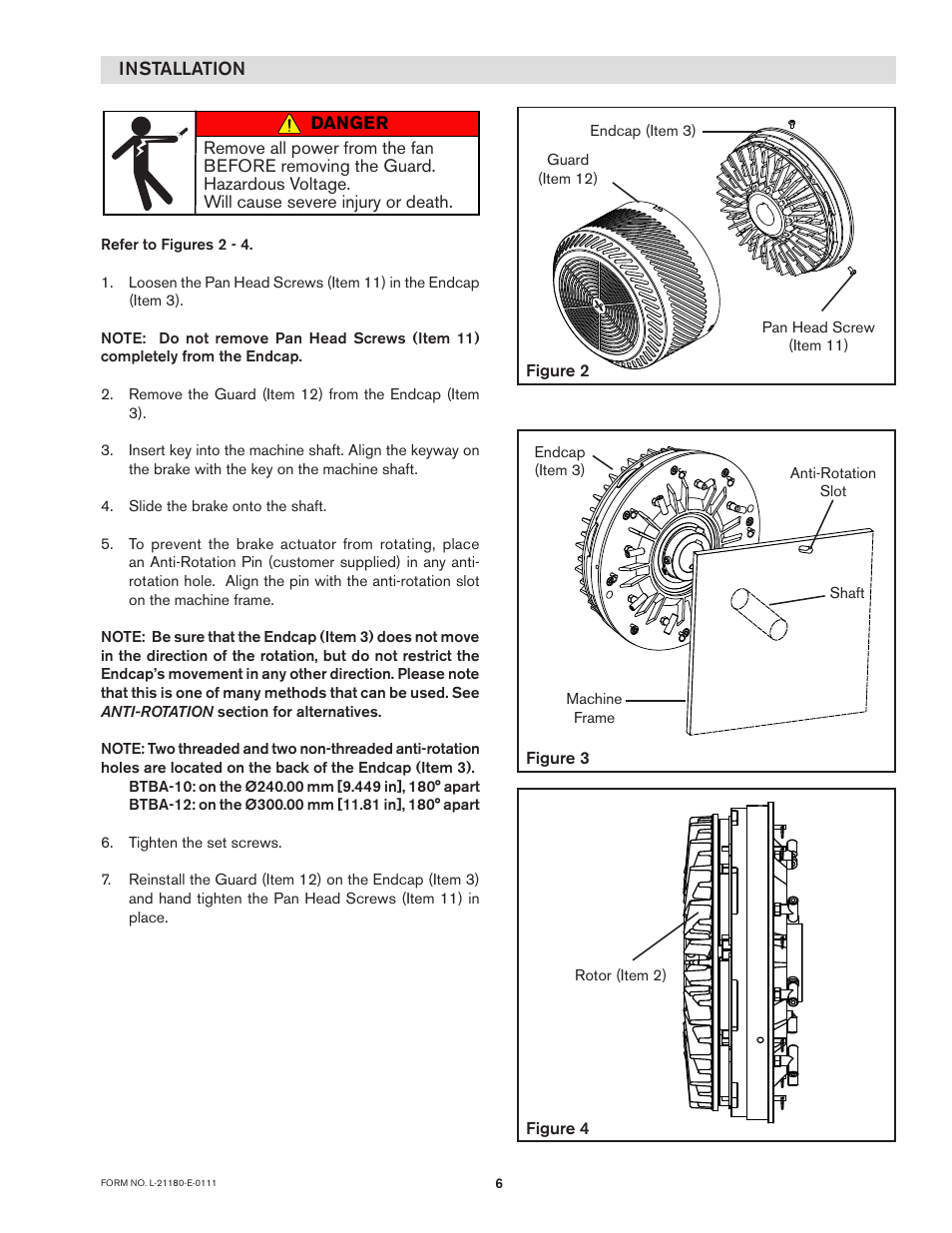 Nexen BTBA-10 927409 User Manual | Page 6 / 18