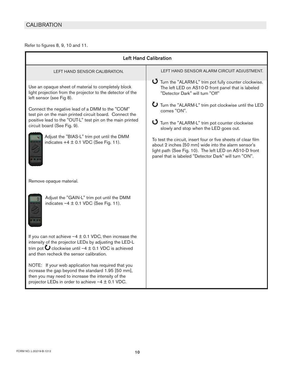 Nexen AWL 280 912662 User Manual | Page 10 / 14