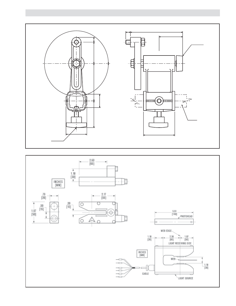 Dimensions ph21 ph16 | Nexen PH 16 912085 User Manual | Page 5 / 7