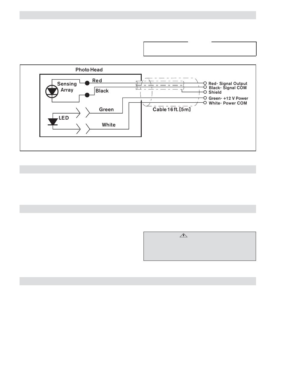 Electrical connections, Maintenance, Troubleshooting | Specifications | Nexen PH 16 912085 User Manual | Page 6 / 7