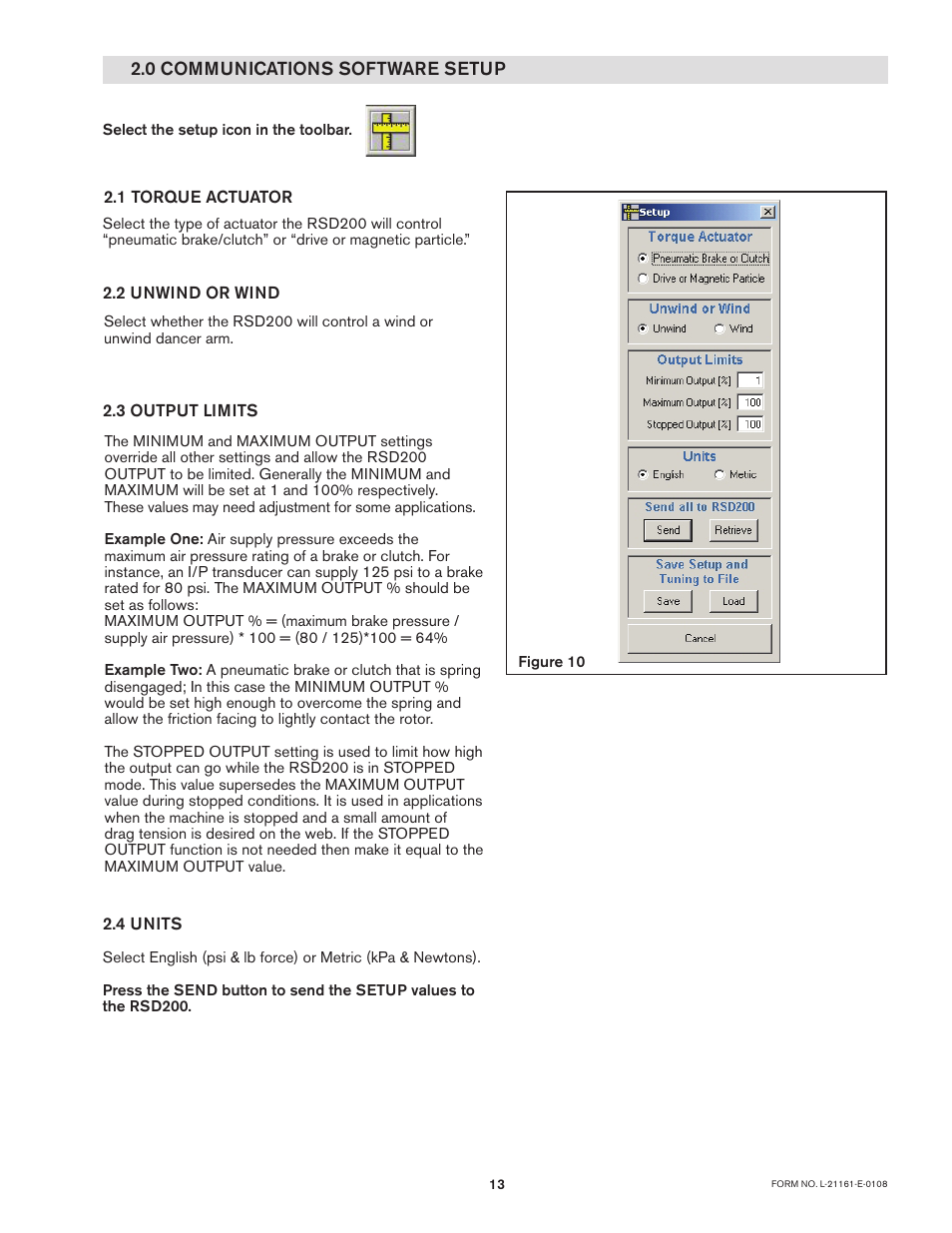 Nexen RSD200 964531 User Manual | Page 13 / 24