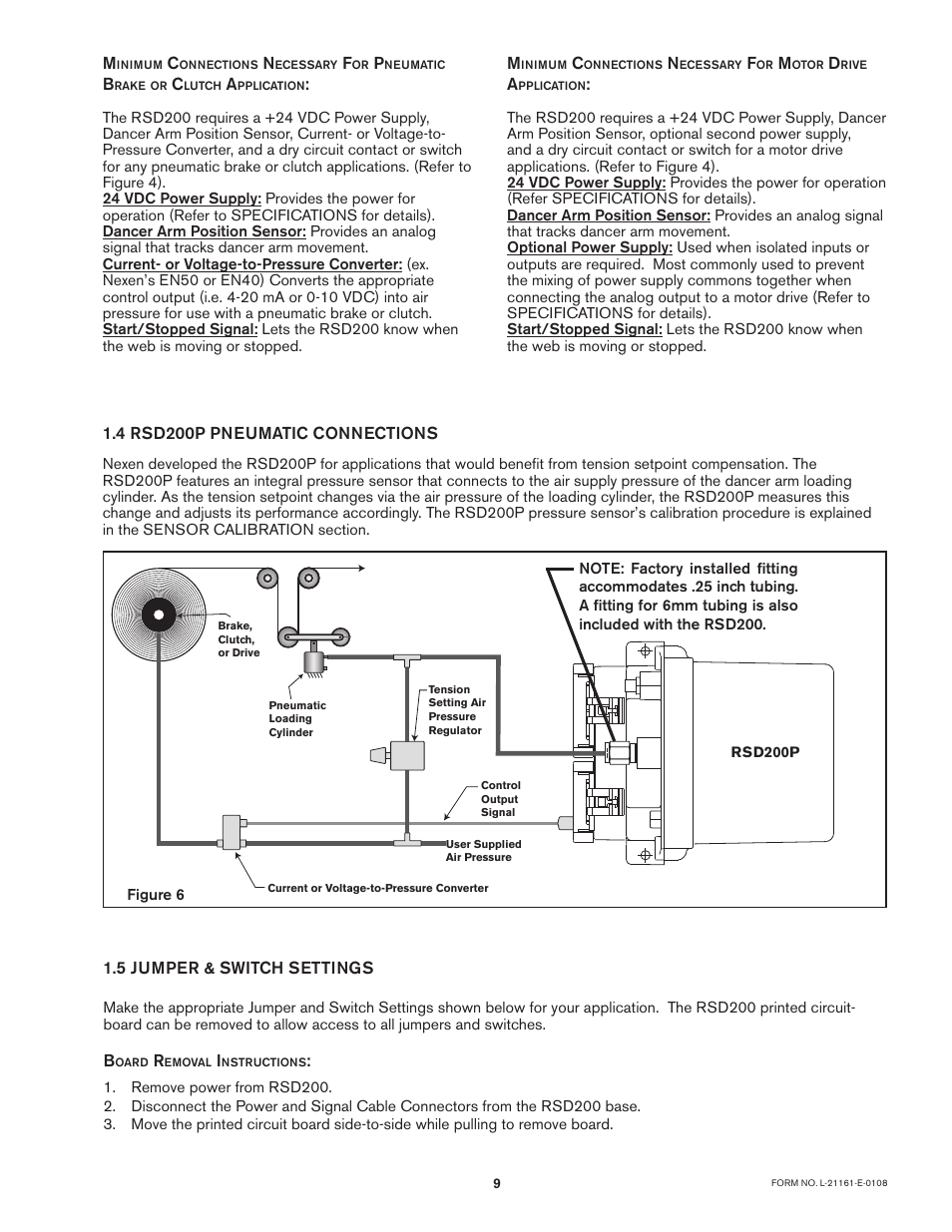 Nexen RSD200 964531 User Manual | Page 9 / 24