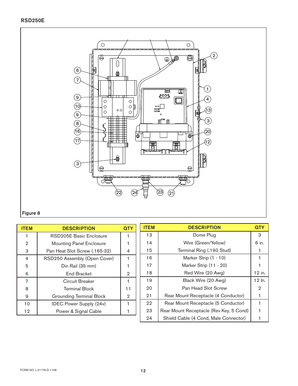 Nexen RSD250 964260 User Manual | Page 12 / 14