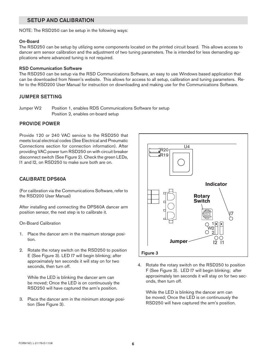 Nexen RSD250 964260 User Manual | Page 6 / 14