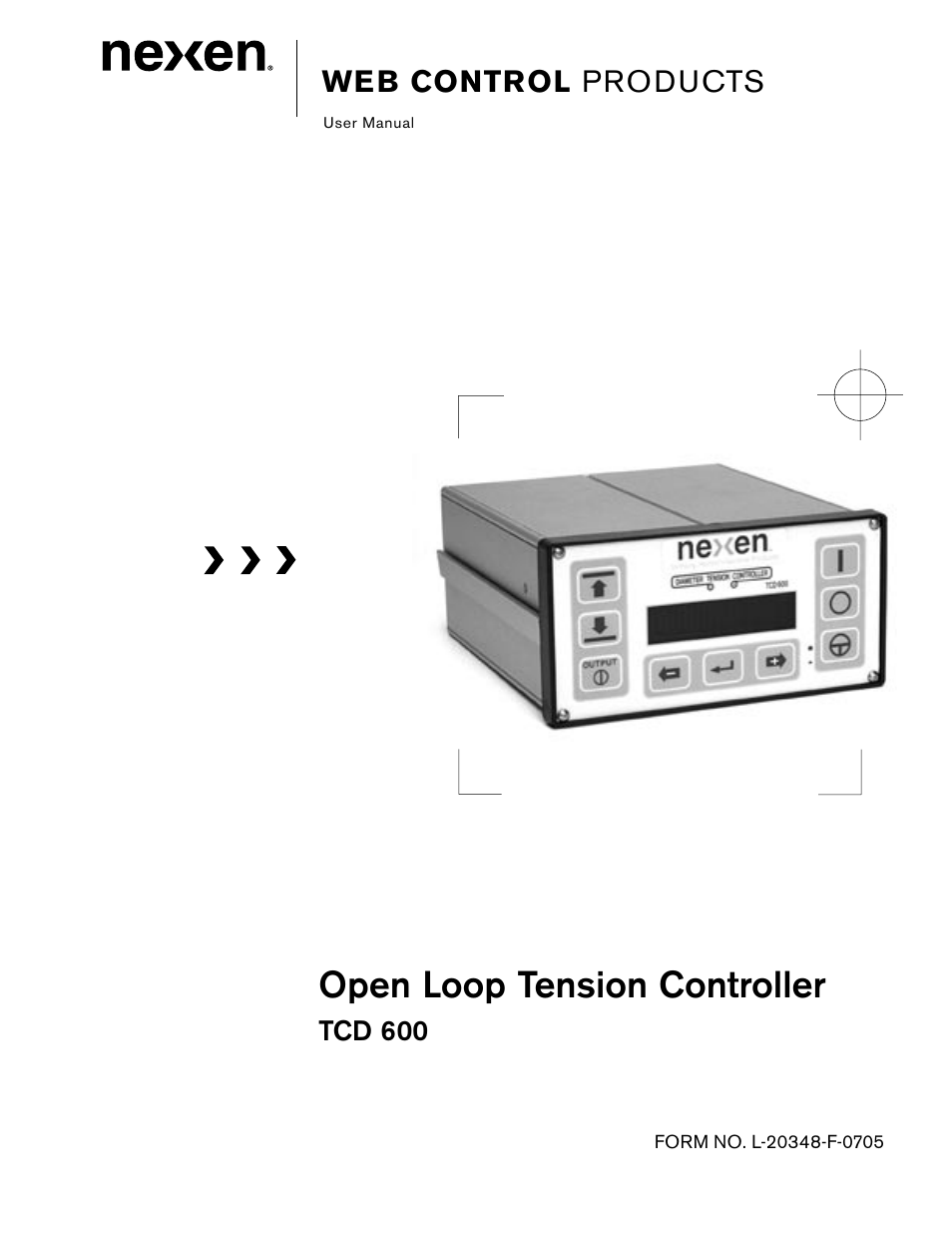 Nexen TCD600E 912145 User Manual | 24 pages