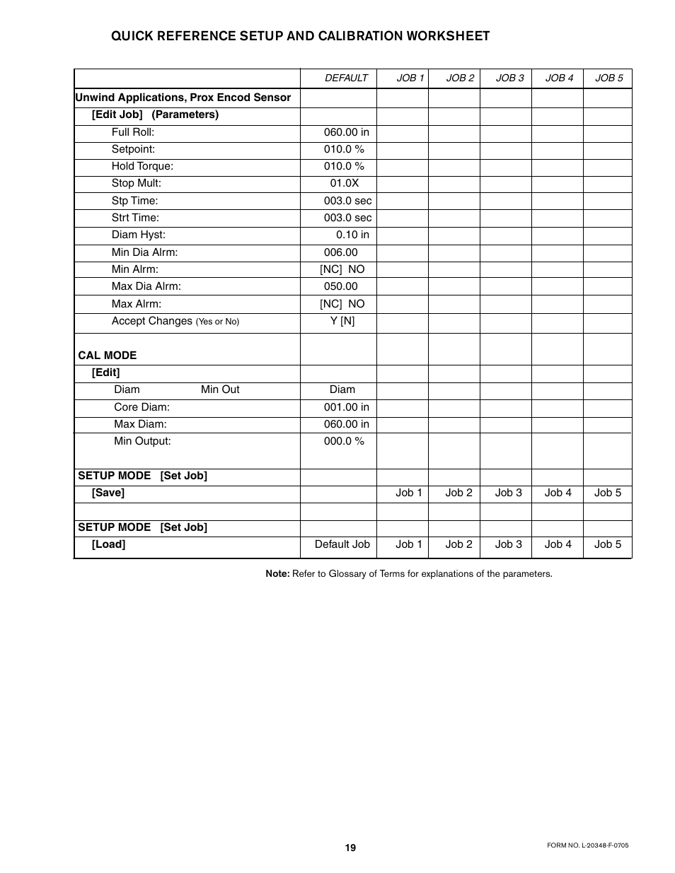 Nexen TCD600E 912145 User Manual | Page 19 / 24