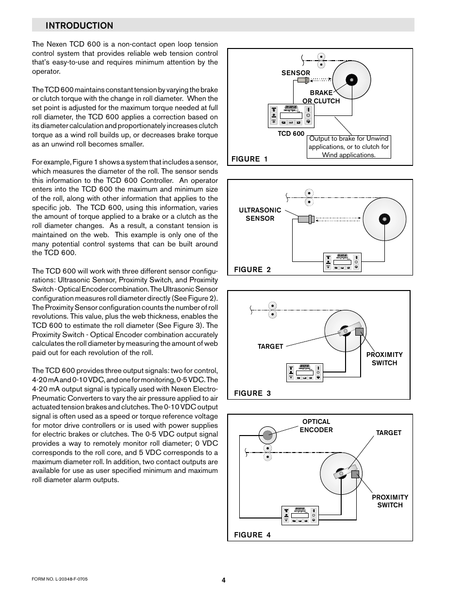 Introduction | Nexen TCD600E 912145 User Manual | Page 4 / 24