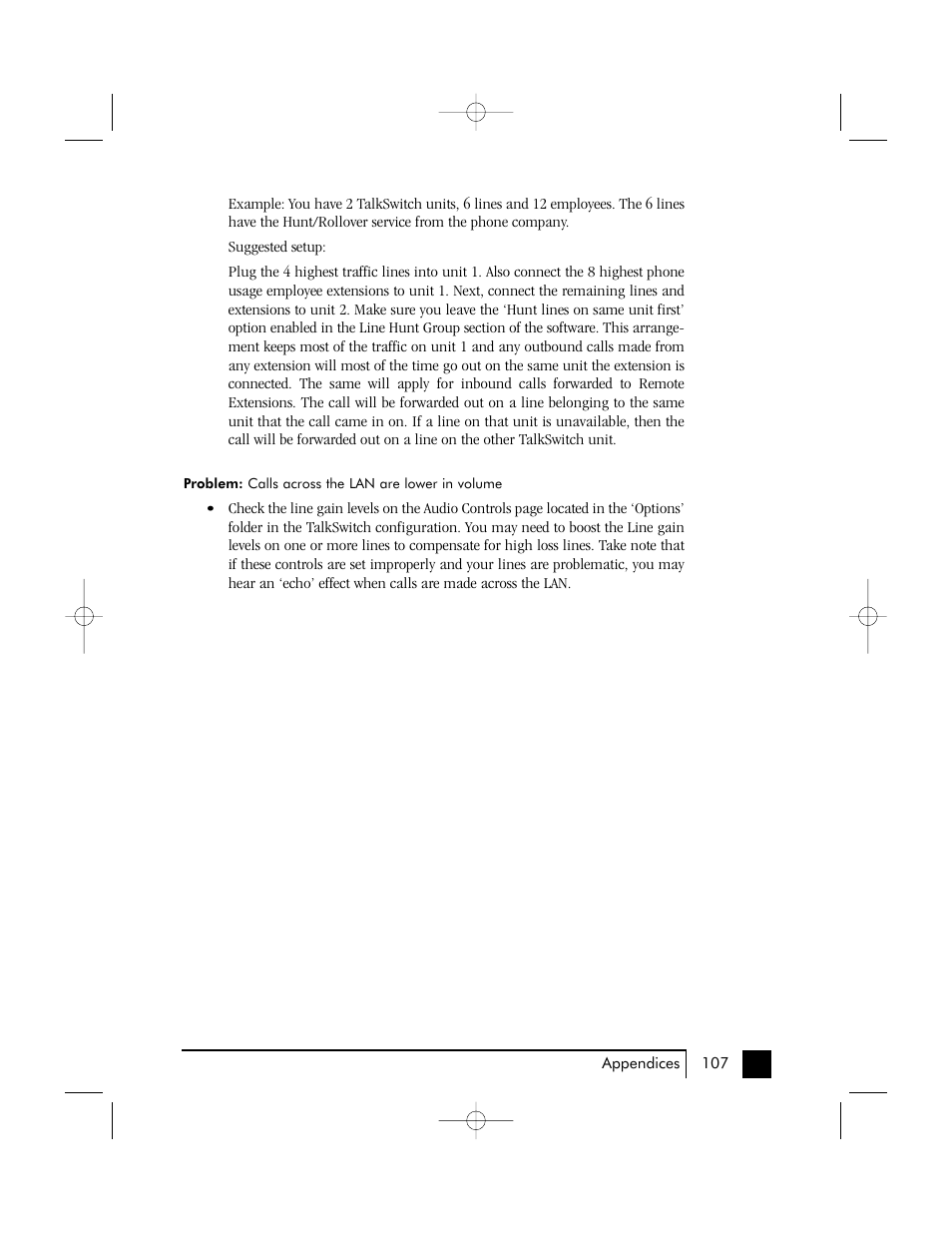 Talkswitch 48 User Manual | Page 108 / 137