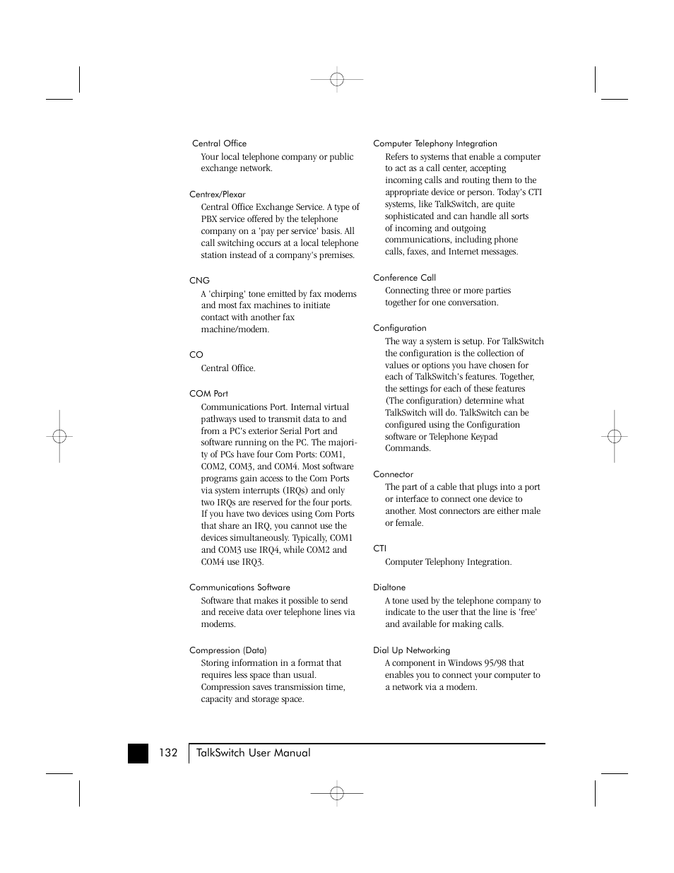 Talkswitch 48 User Manual | Page 128 / 137