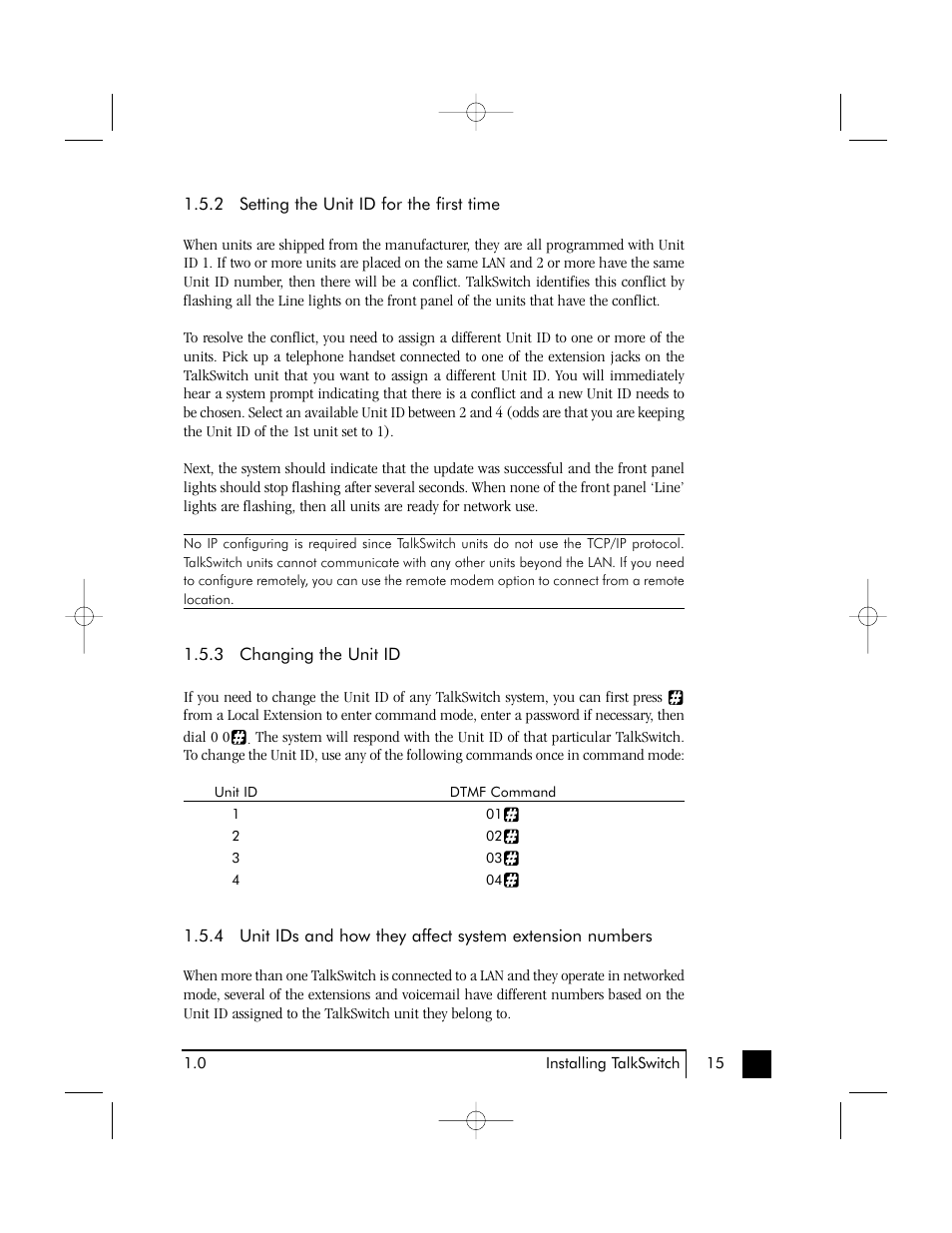 Talkswitch 48 User Manual | Page 20 / 137