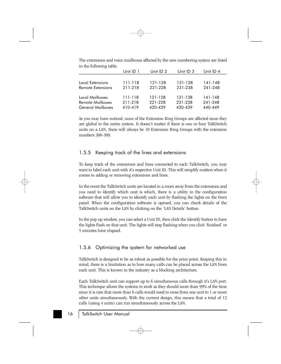 Talkswitch 48 User Manual | Page 21 / 137