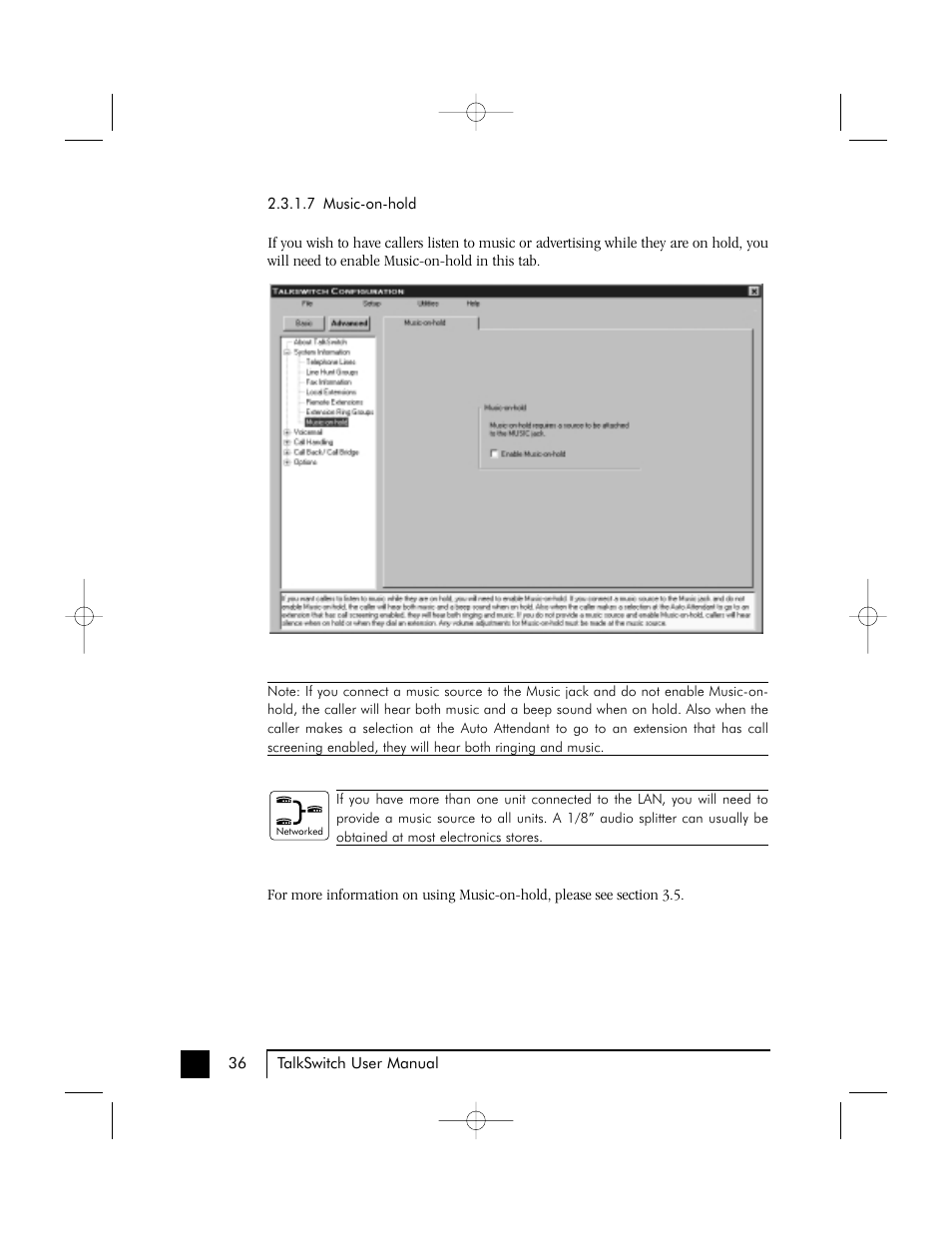 Talkswitch 48 User Manual | Page 40 / 137