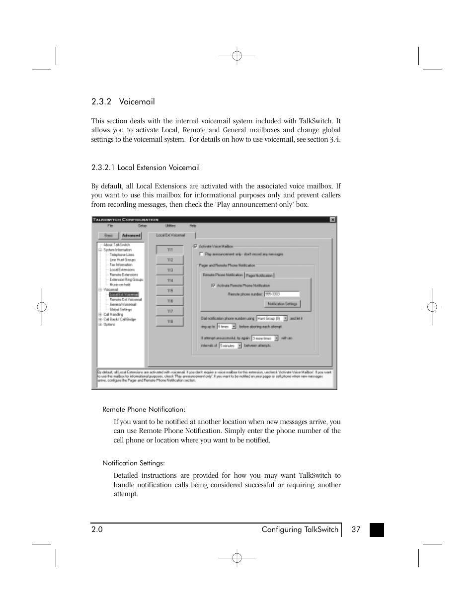 Talkswitch 48 User Manual | Page 41 / 137