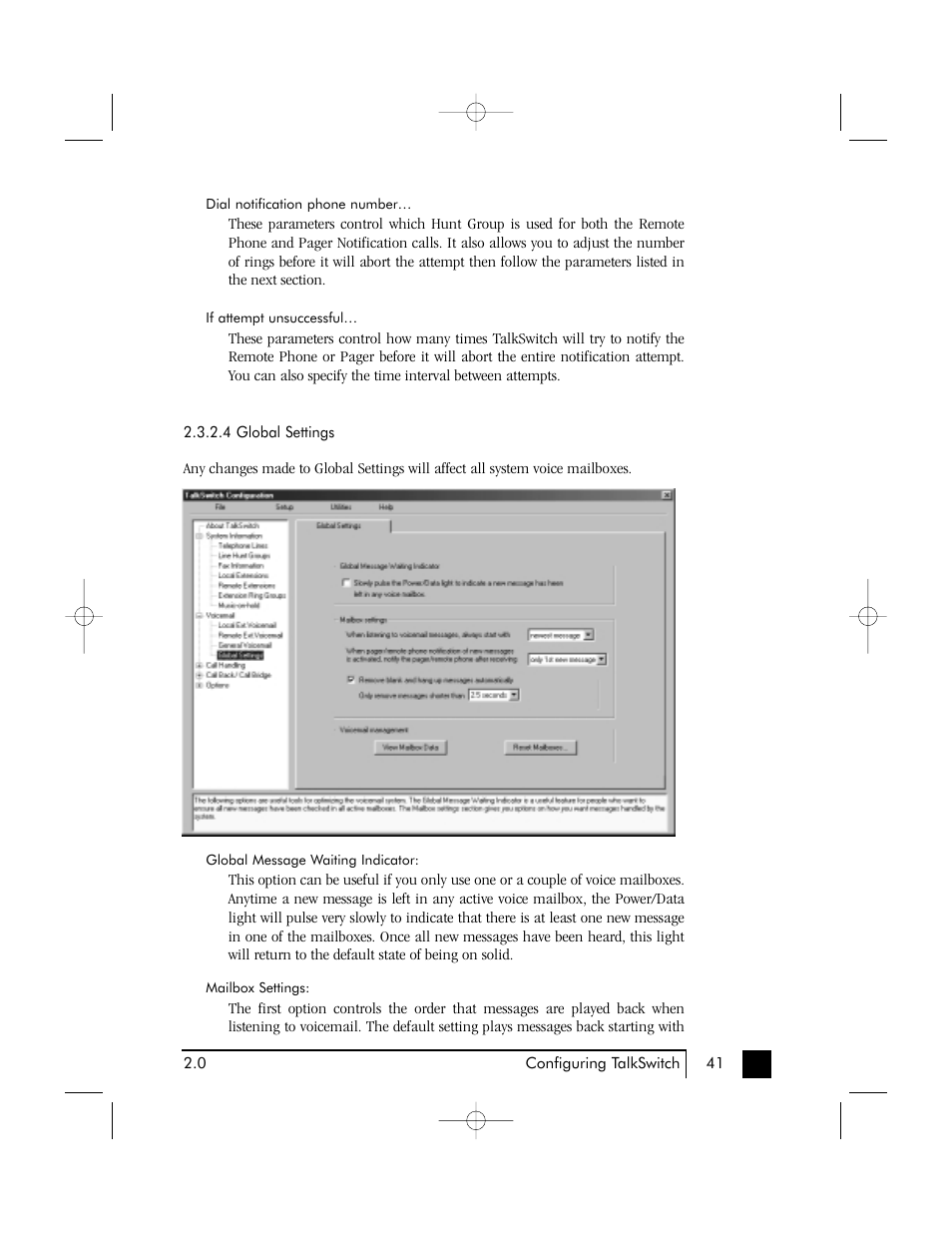 Talkswitch 48 User Manual | Page 45 / 137