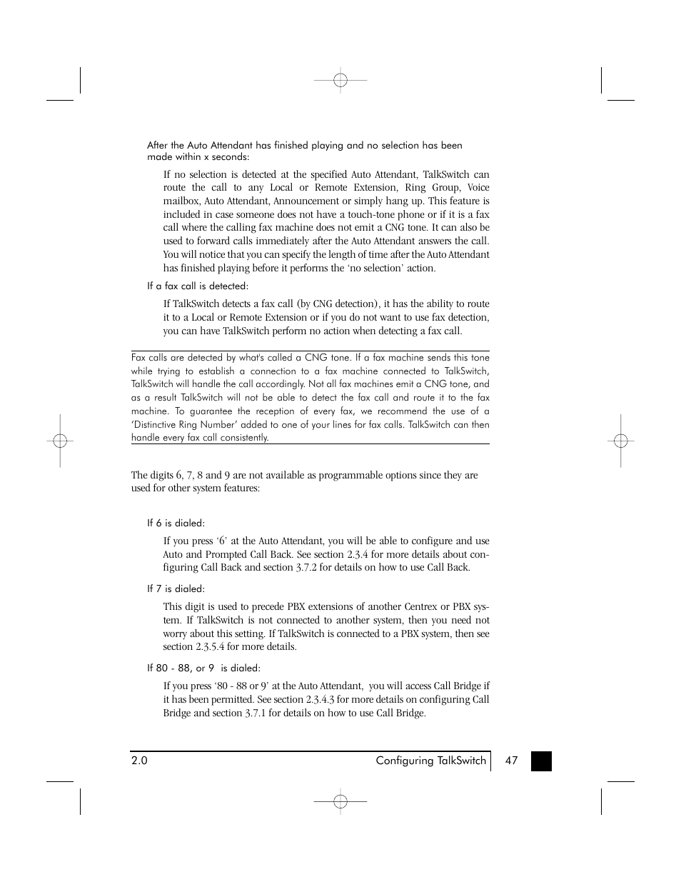 Talkswitch 48 User Manual | Page 51 / 137