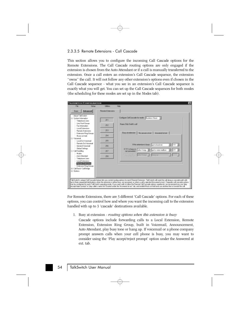 Talkswitch 48 User Manual | Page 58 / 137