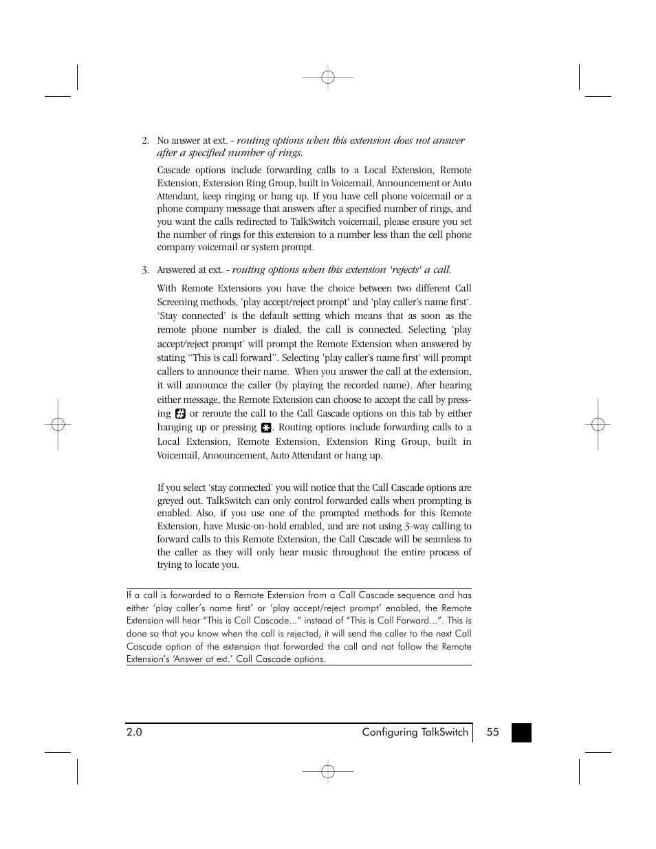 Talkswitch 48 User Manual | Page 59 / 137