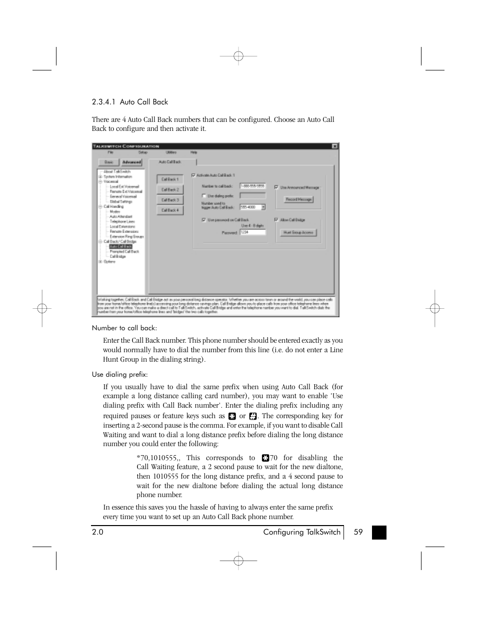 Talkswitch 48 User Manual | Page 63 / 137