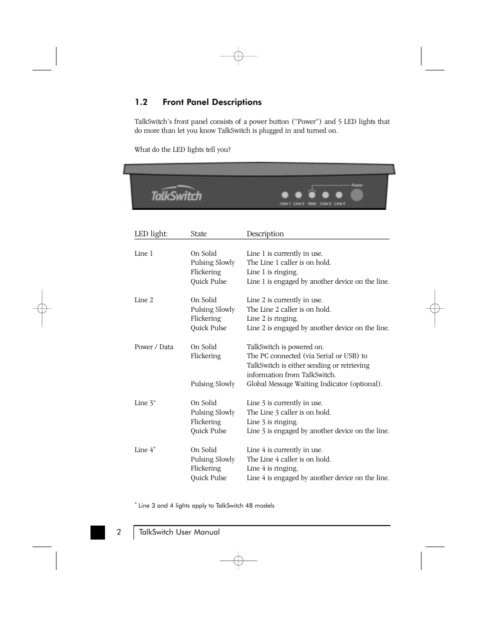 Talkswitch 48 User Manual | Page 7 / 137