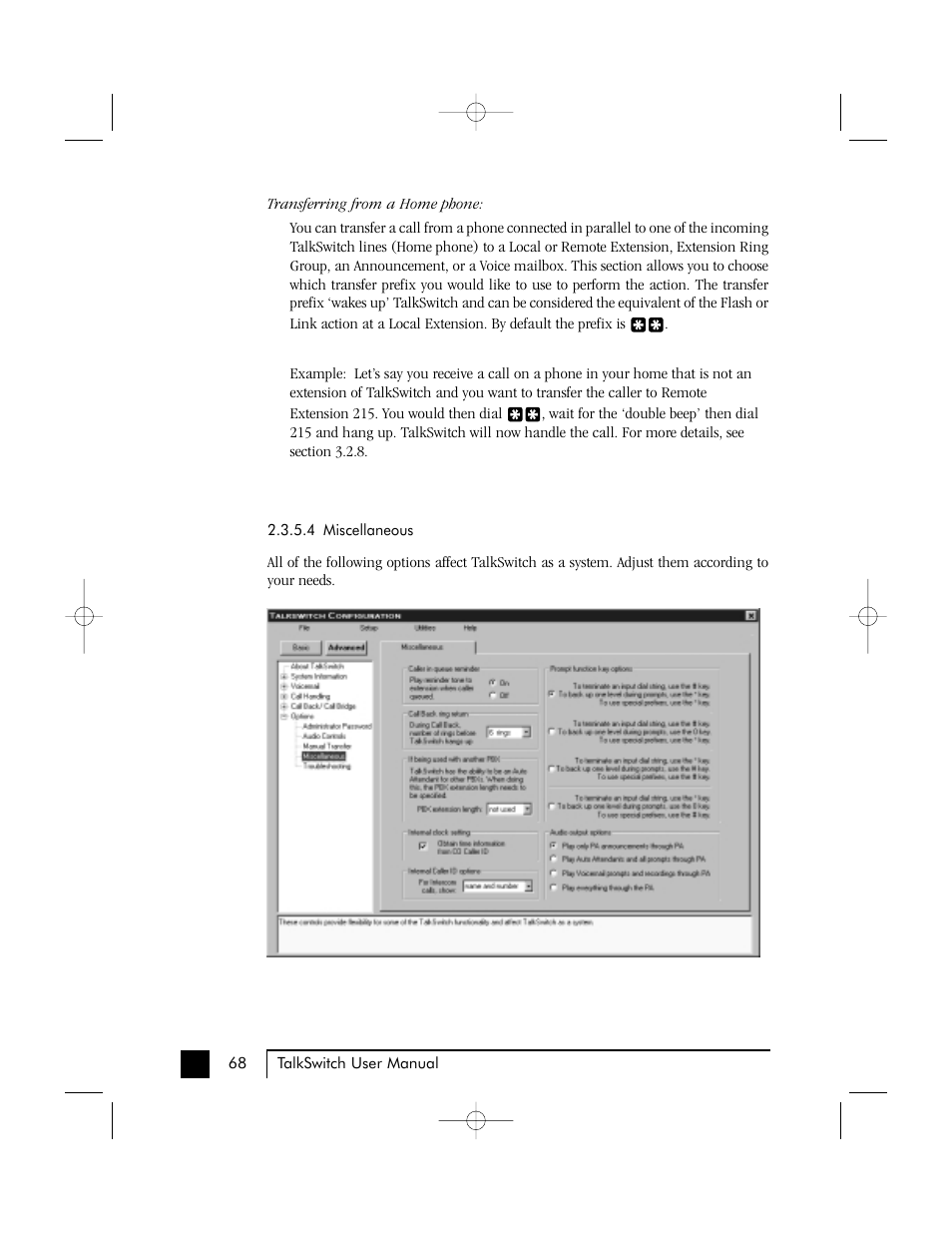 Talkswitch 48 User Manual | Page 72 / 137