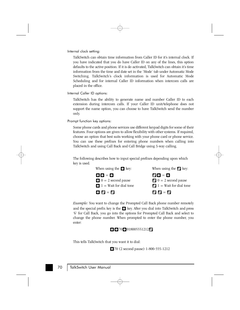 Talkswitch 48 User Manual | Page 74 / 137