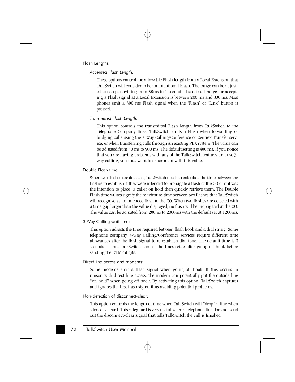 Talkswitch 48 User Manual | Page 76 / 137