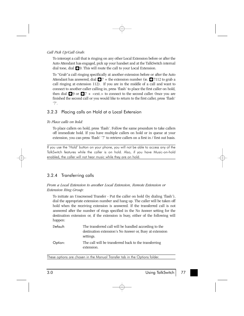 Talkswitch 48 User Manual | Page 80 / 137