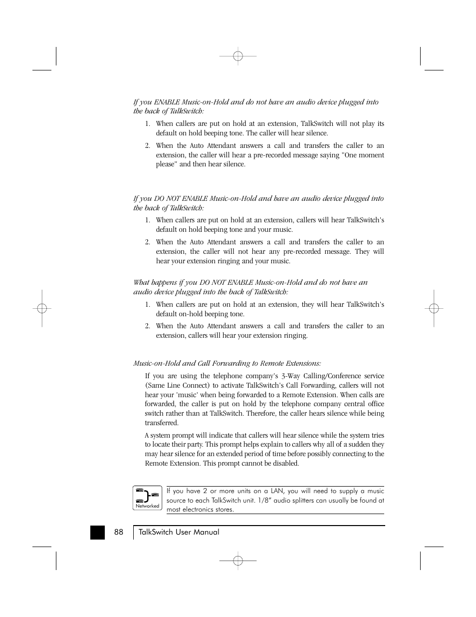 Talkswitch 48 User Manual | Page 91 / 137