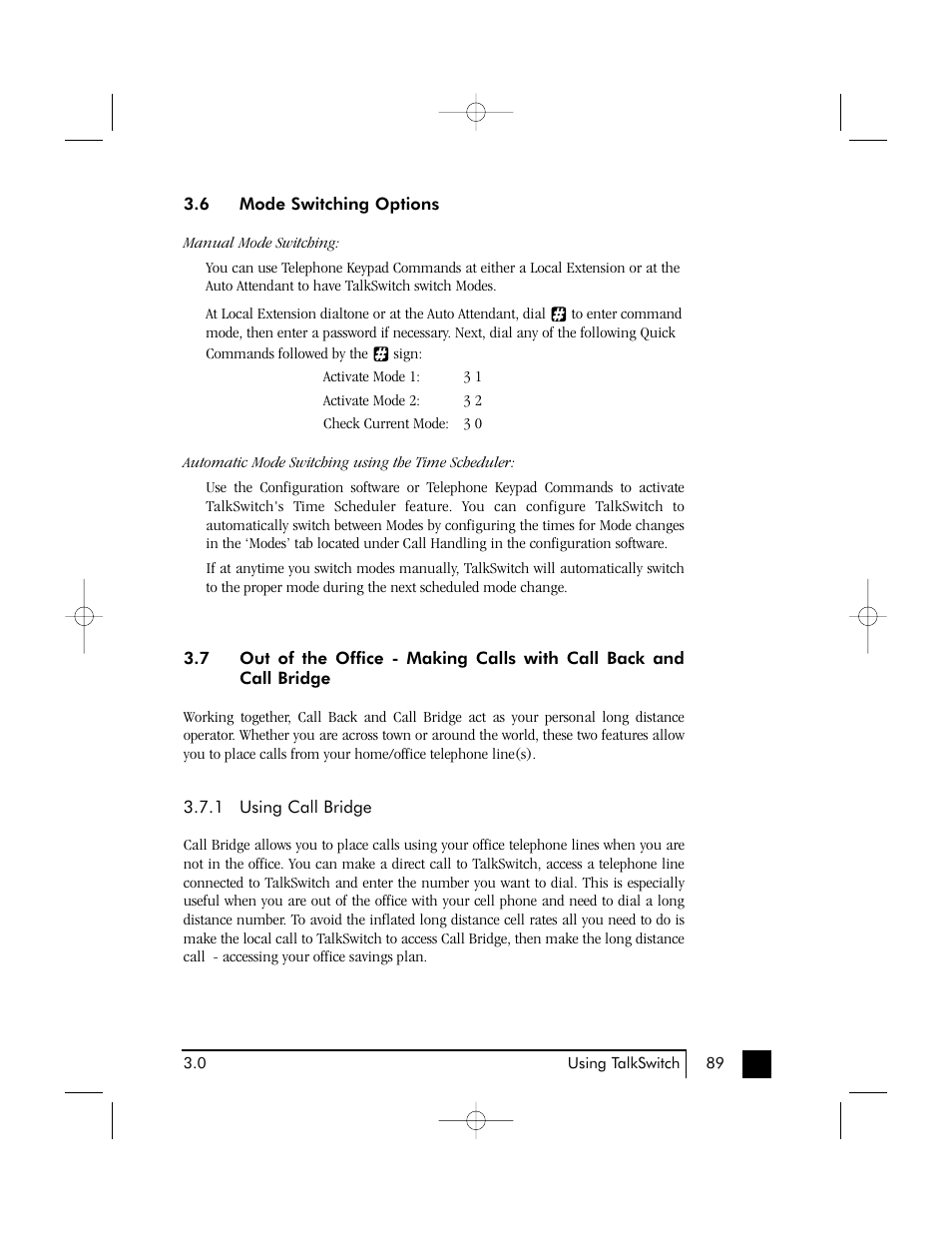 Talkswitch 48 User Manual | Page 92 / 137