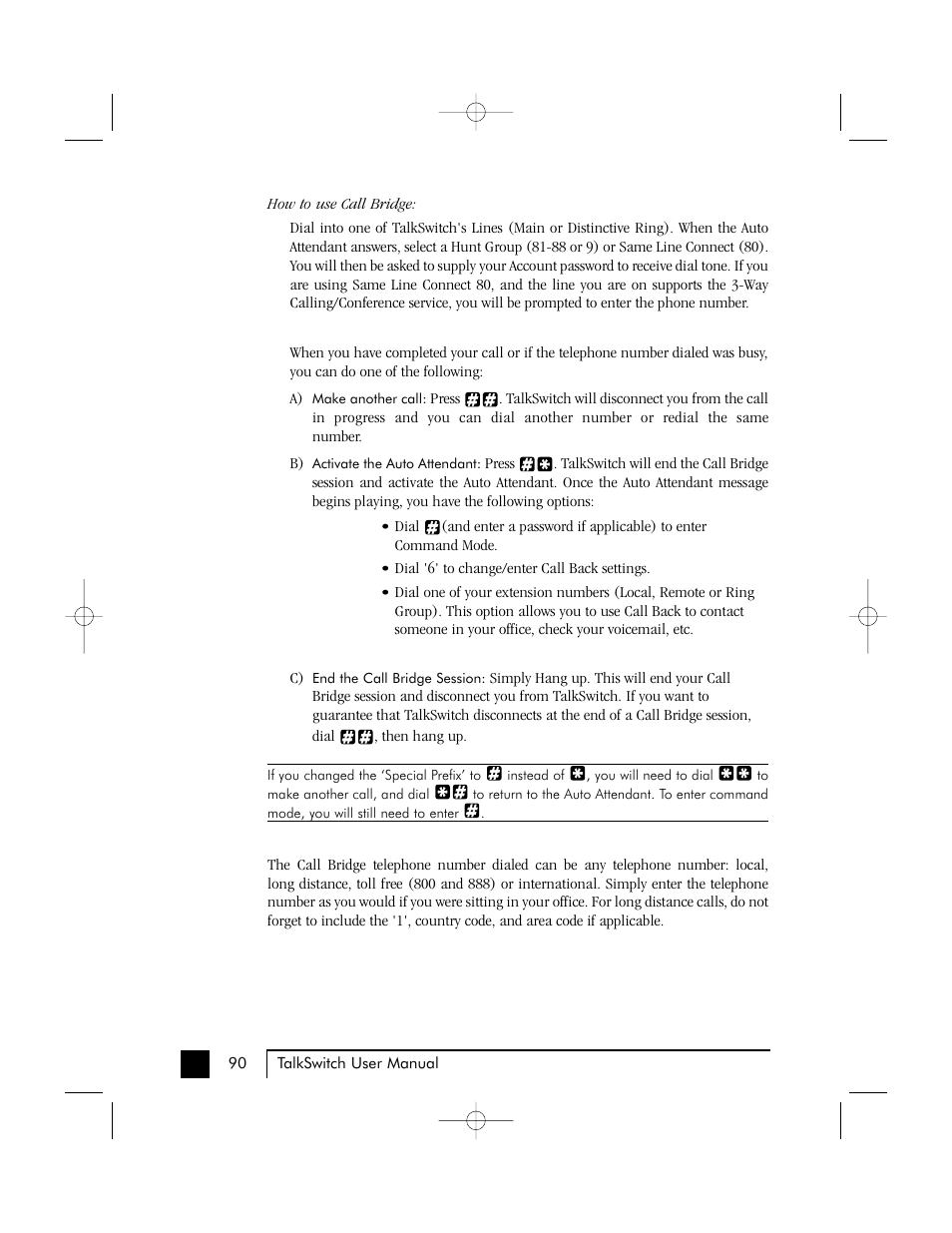 Talkswitch 48 User Manual | Page 93 / 137