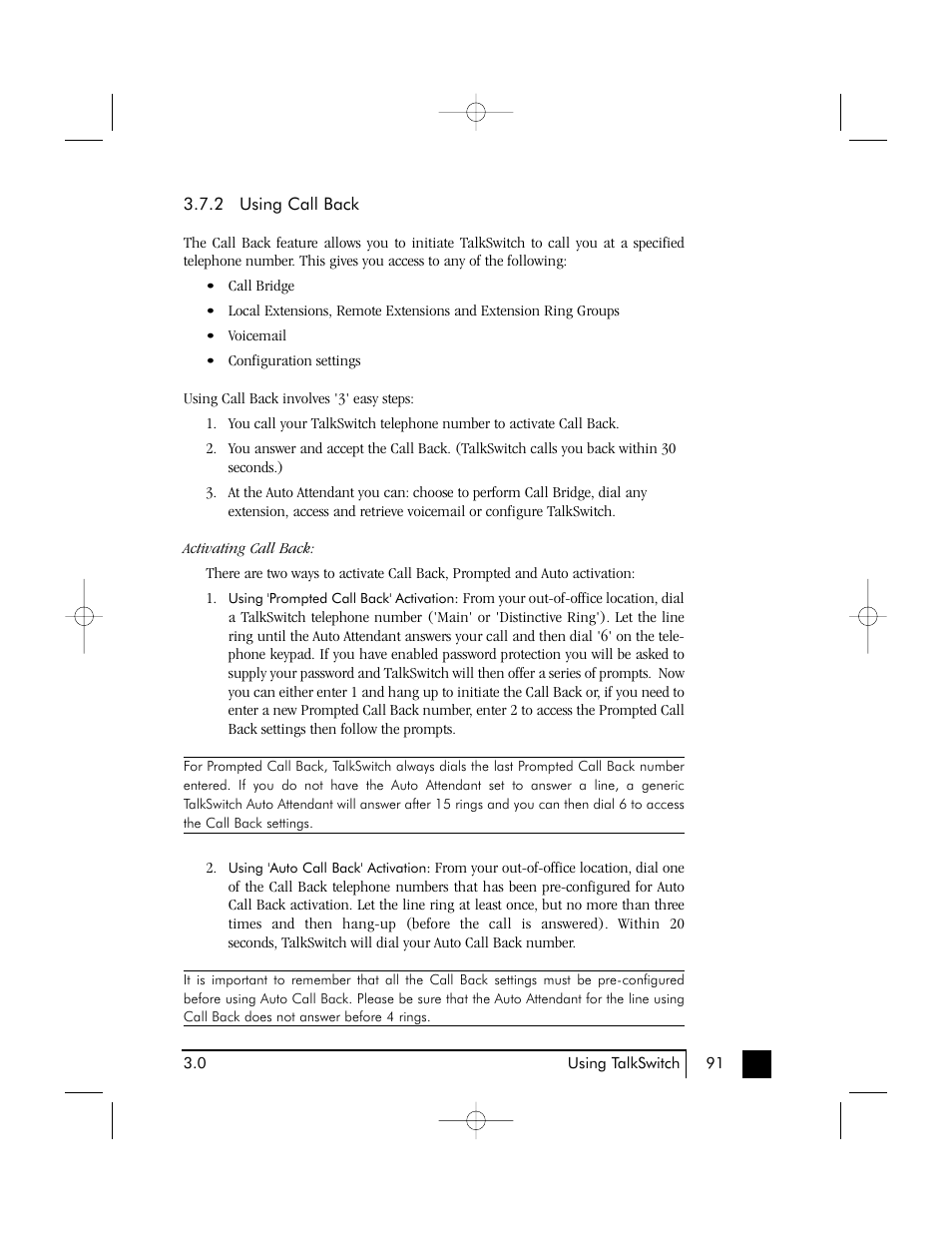 Talkswitch 48 User Manual | Page 94 / 137