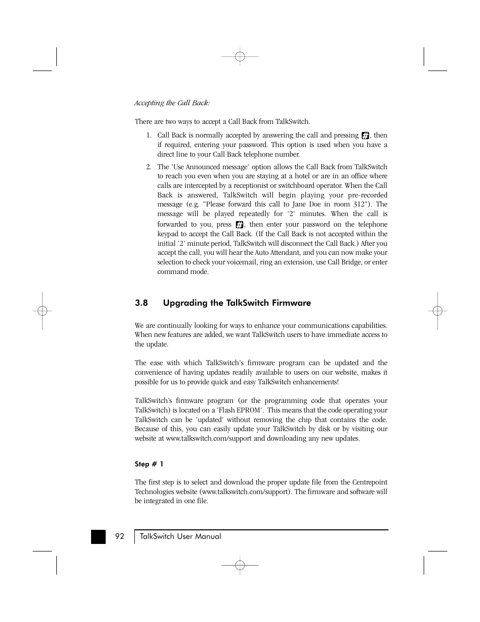 Talkswitch 48 User Manual | Page 95 / 137