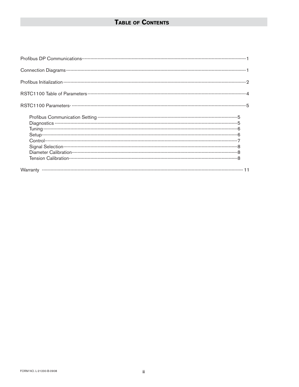 Nexen RSTC1100 964528 User Manual | Page 3 / 14