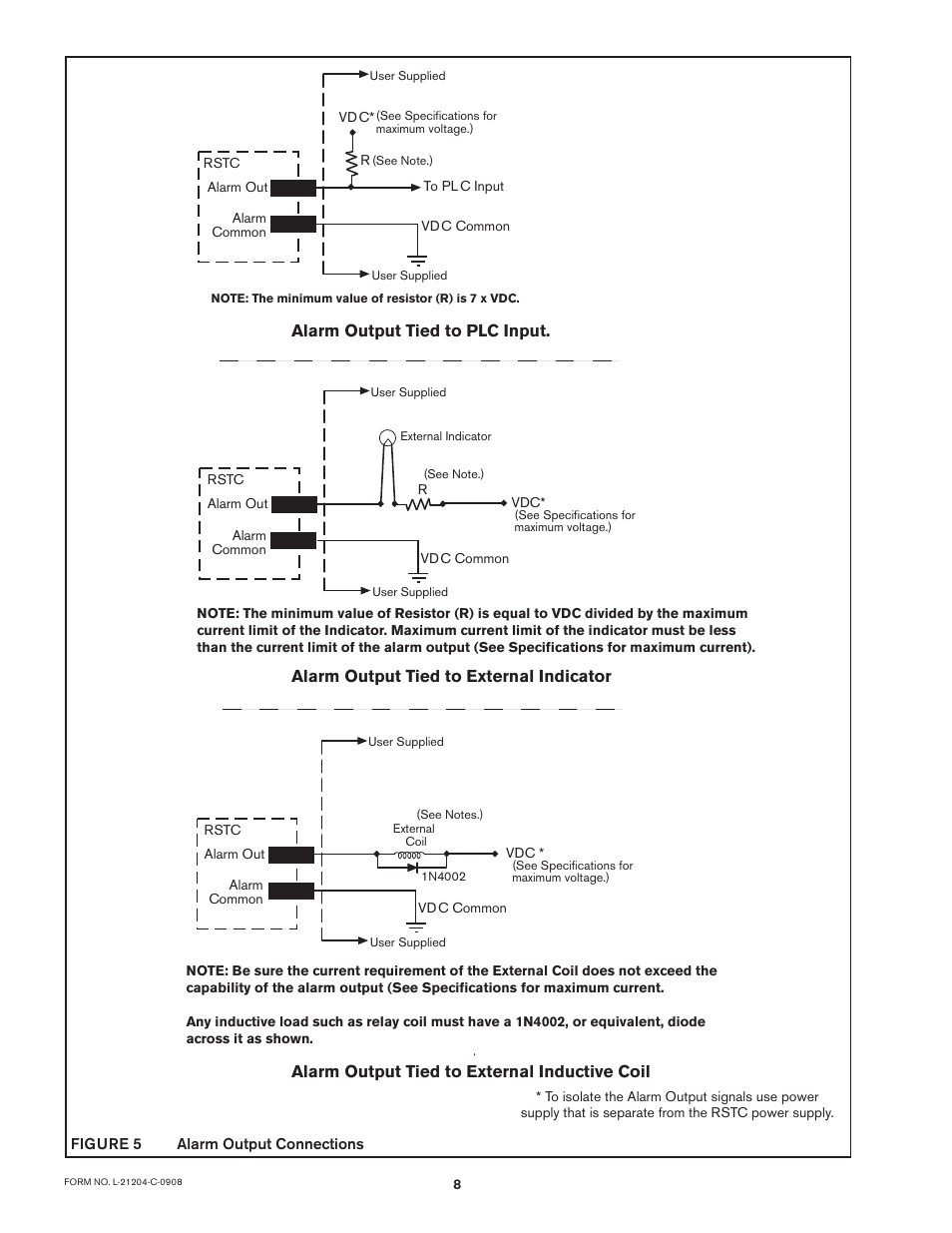 Nexen RSTC1100 964528 User Manual | Page 8 / 27