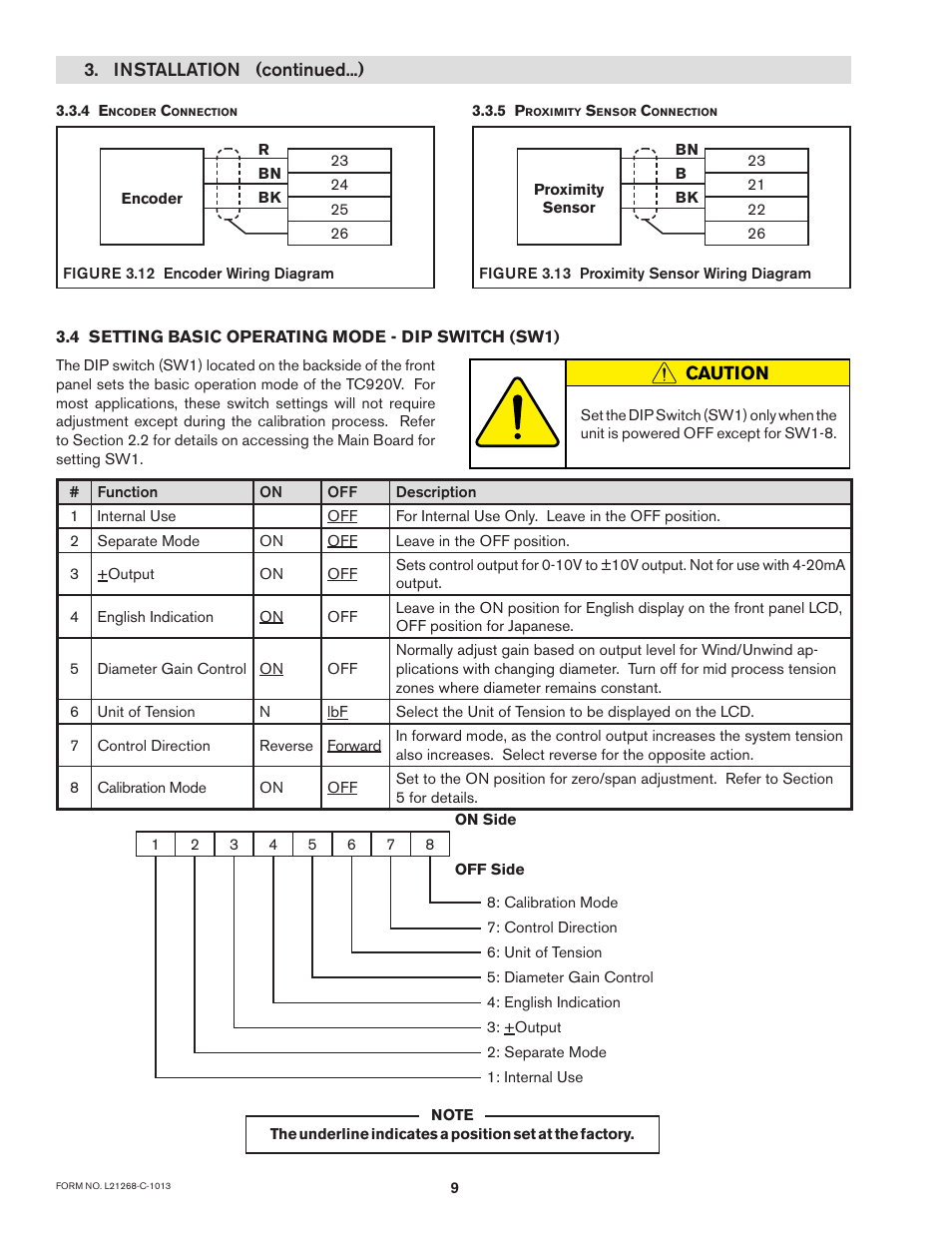 Nexen TC920V 964356 User Manual | Page 12 / 38