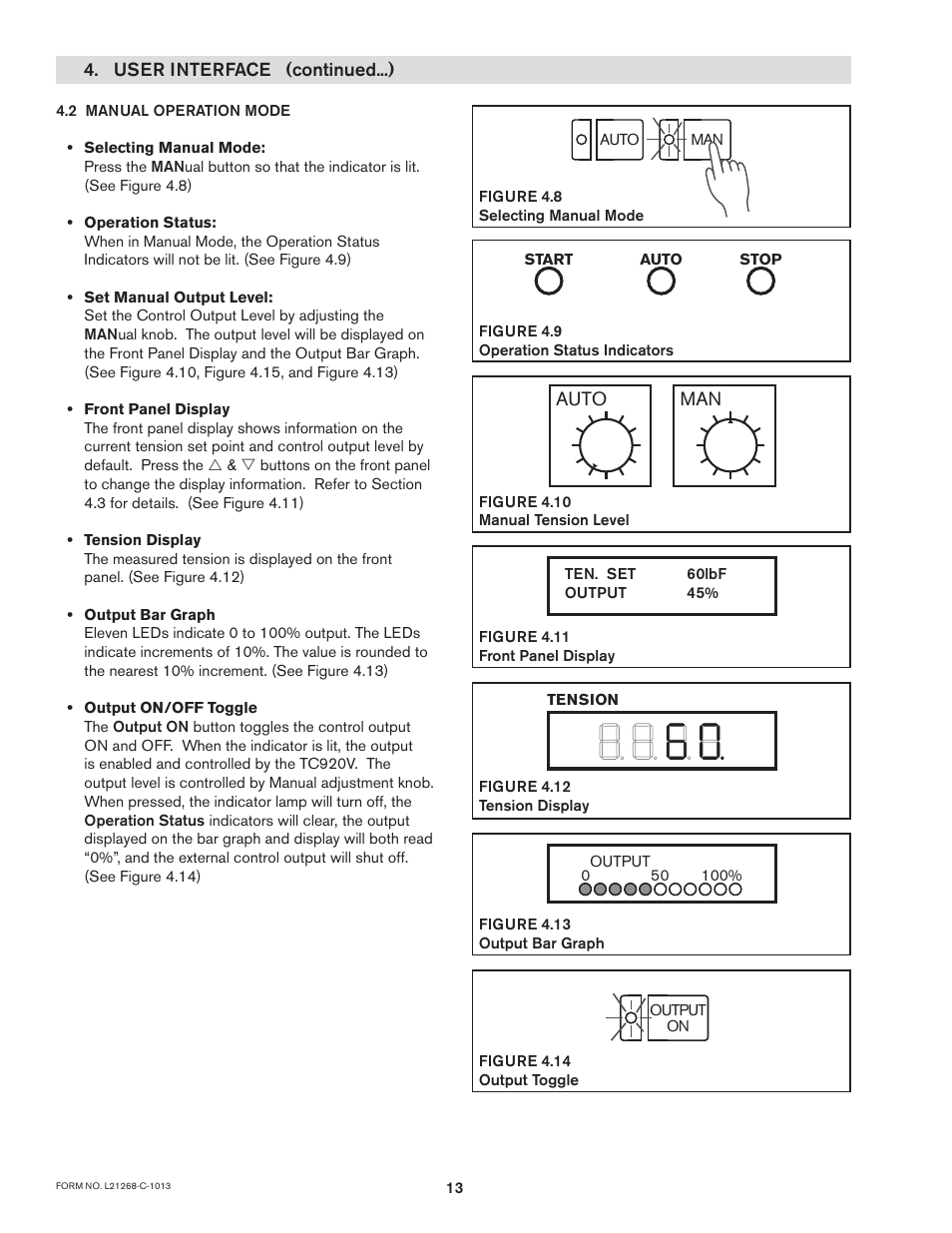 Auto man | Nexen TC920V 964356 User Manual | Page 16 / 38