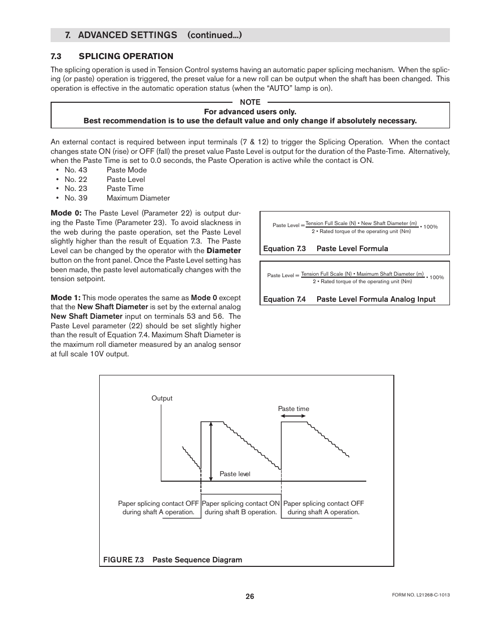 Advanced settings (continued...) | Nexen TC920V 964356 User Manual | Page 29 / 38