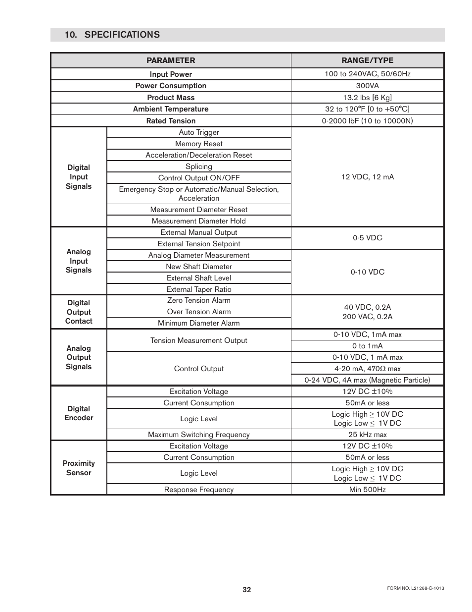 Nexen TC920V 964356 User Manual | Page 35 / 38