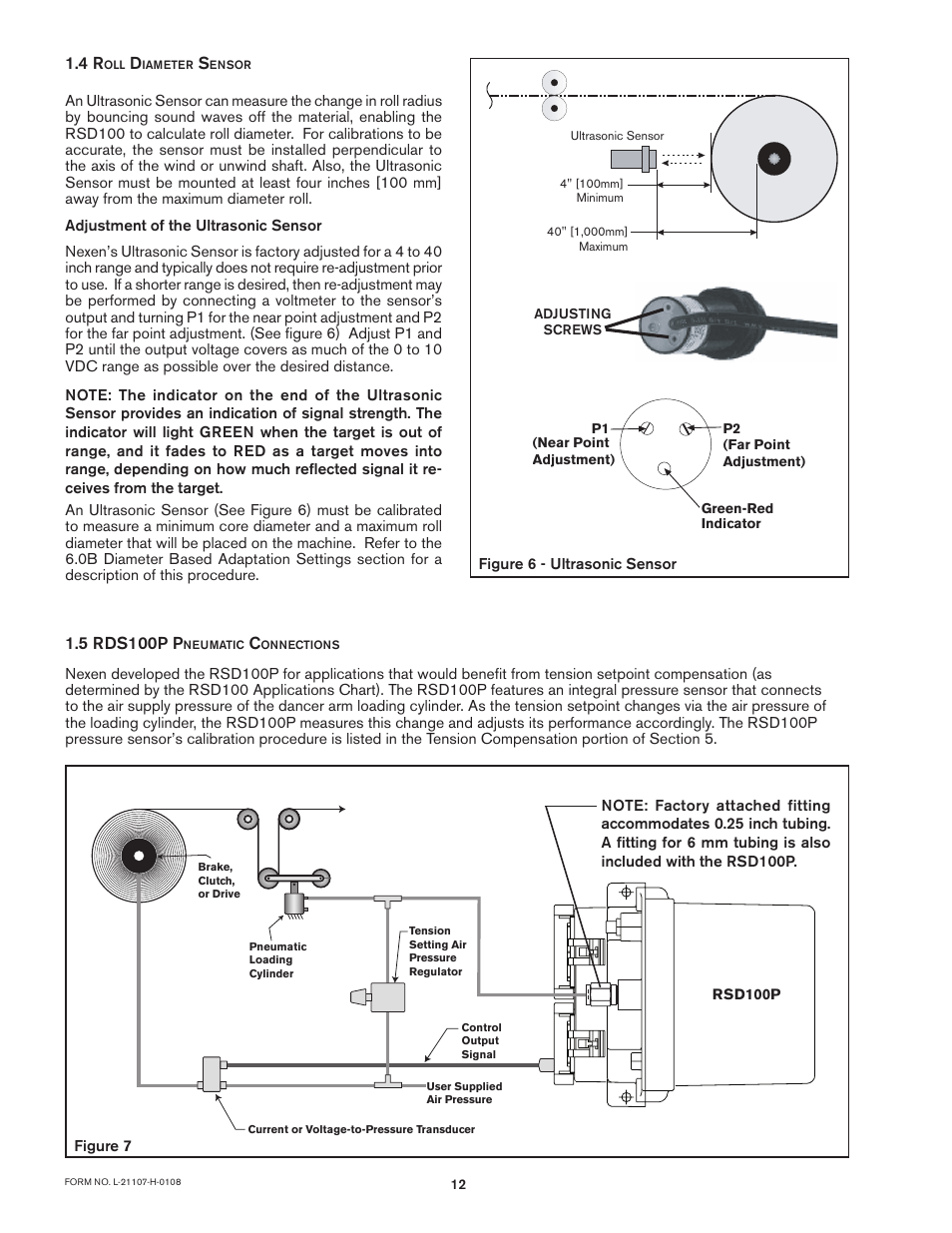 Nexen RSD100 964520 User Manual | Page 12 / 28