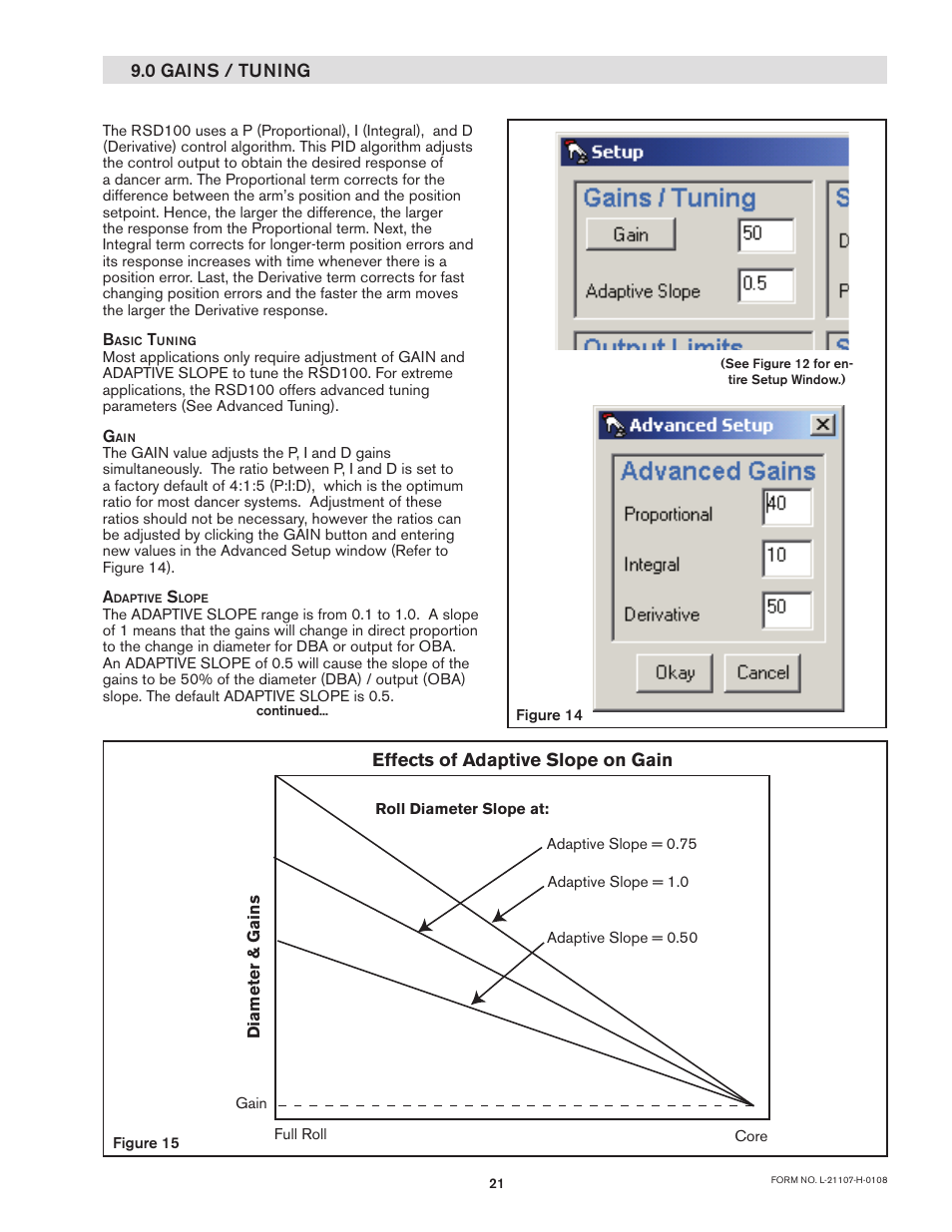 Nexen RSD100 964520 User Manual | Page 21 / 28