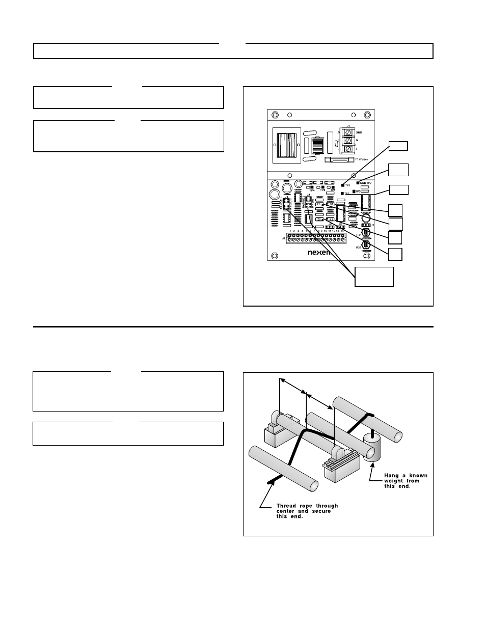 Calibration for mb style load sensors | Nexen TA100 964400 User Manual | Page 8 / 13