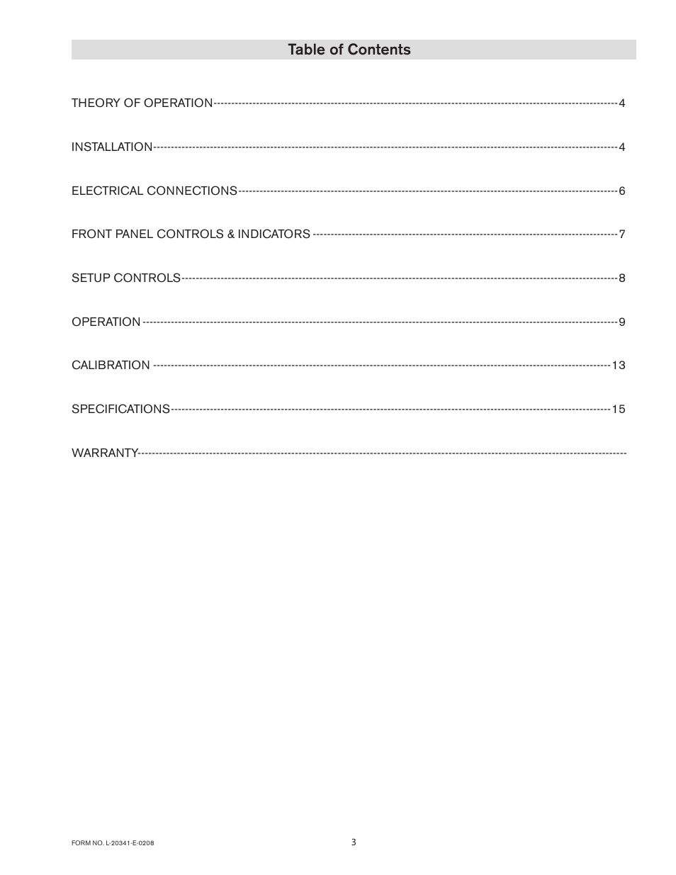 Nexen PC210 913071 User Manual | Page 3 / 16