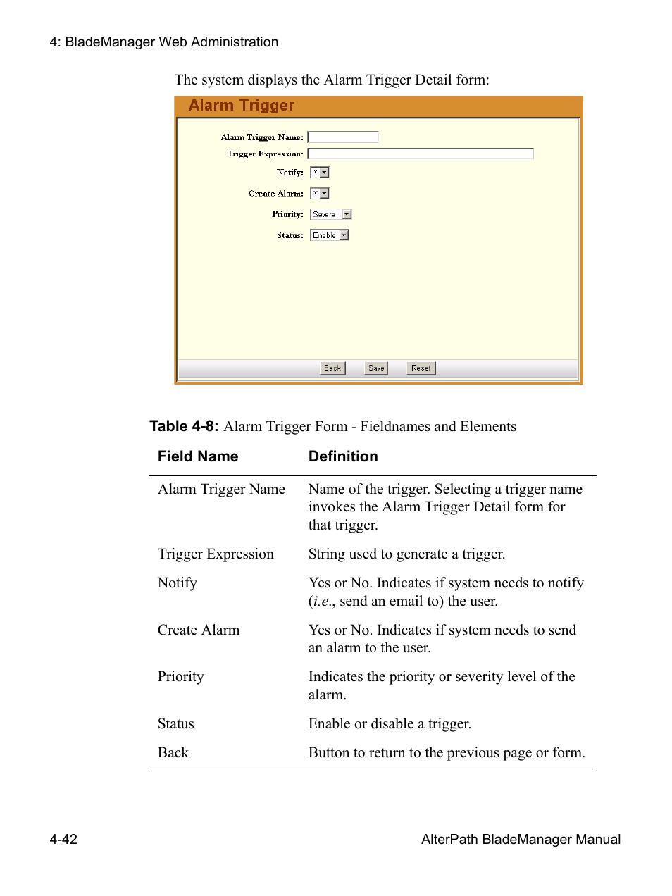 Cyclades AlterPath BladeManager User Manual | Page 124 / 202