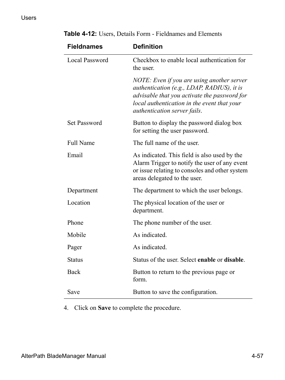 Cyclades AlterPath BladeManager User Manual | Page 139 / 202